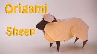 Origami Sheep - How to Make a Paper Sheep (Hideo Komatsu) ！