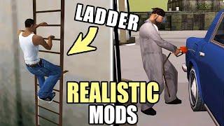 TOP 10 Realism Mods for GTA San Andreas! (Realistic Mods)