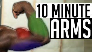 10 Minute LIGHT Dumbbell Arms Workout