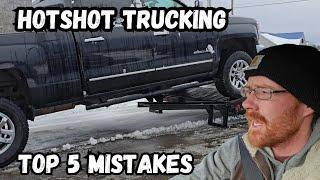 Top 5 Mistakes To Avoid In Hotshot Trucking In 2025