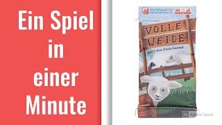 Volle Weide (Nürnberger Spielkartenverlag) in 60 Sekunden