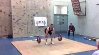 Adam O'Connell 90KG Clean & Jerk