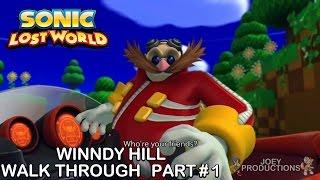 Sonic Lost World - PC - Windy Hill - WalkThrough Part #1