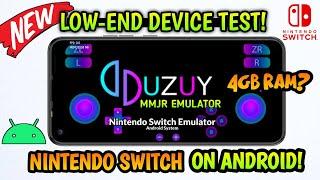 [NEW] UZUY MMJR EMULATOR ON ANDROID - *LOW-END* DEVICE TEST!  - NEW NINTENDO SWITCH EMULATOR