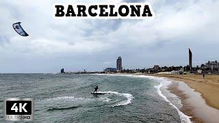 Yellow Alert for Strong Winds and Rain (New Dana) Barcelona 2024 [4K, 60ftps]