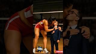 Turkish TallWomen#tallwoman #tallgirlkiss #tallwoman #wrestling #tallgirl #athlete #tall #volleyball