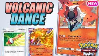 VOLCARONA BURNS the Bench !! - Pokemon TCG Pocket