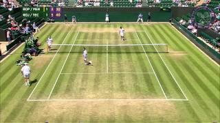 2015 Day 10 Highlights, Bopanna & Mergea vs Rojer & Tecau semi-final