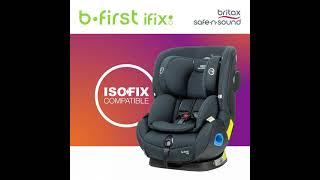 Britax Safe-n-Sound B-First ifix Tex | Baby Little Planet