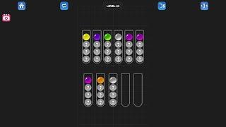 Ball Sort Puzzle - Color Game Level 44 Solution (Android)