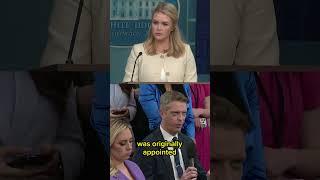 WH press secretary fact-checked live by NBC News correspondent