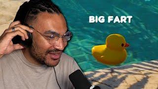 Reacting to My Own Song in Duck Simulator