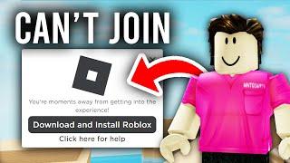 Can't Join Roblox Games - Fix