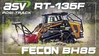 ASV RT-135F Posi-Track & Fecon BH85 Mulcher - with BMI Civil Group