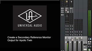 SUPPORT: Universal Audio Console 2 Alternate Monitor Output