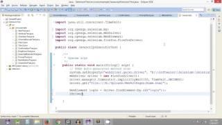 Selenium Tutorial #36 - Selenium WebDriver - Using JavascriptExecutor to click on web page element