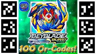 ALL 100 Qr-CODES Beyblade Burst Surge | ВСЕ 100 Qr-Кодов Beyblade Burst Surge - Bey Fights