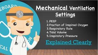Mechanical Ventilation Basics - PEEP, FiO2, Respiratory Rate, Tidal Volume | Clinical Medicine