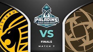 PWC 2019 - Finals - Match 7 - Pittsburgh Knights vs Ninjas in Pyjamas