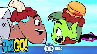 Teen Titans Go! | Food Fight! | @dckids