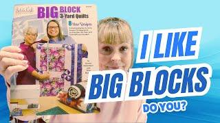 Is this the EASIEST Big Quilt Block Quilt?  Probably Not!