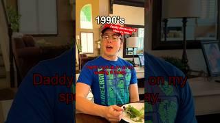 Family dinners back then vs. now… #shorts #funny #comedy #dinner #family #dad #mom #phone