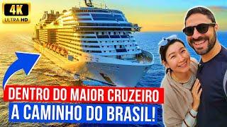 MSC GRANDIOSA: COMO É POR DENTRO E O QUE FAZER NO CRUZEIRO MSC MAIOR DA TEMPORADA BRASILEIRA 2023/24