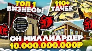 ОН МИЛЛИАРДЕР НА БЛЕК РАША! ИМУЩЕСТВА НА 20 МИЛЛИАРДОВ BLACK RUSSIA!