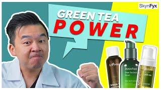 Applying Green Tea On Your FACE??!!?