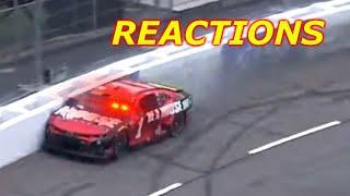 Ross Chastain's Wall Ride Reactions