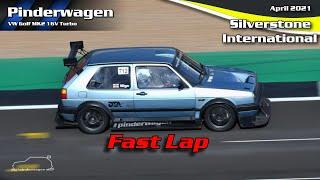 #pinderwagen | Golf MK2 16VT vs E36 S54 |  Silverstone International | 9th April 2021 | 【4K】