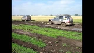 Работа динамической стропы, вытаскиваем Kia Sportage