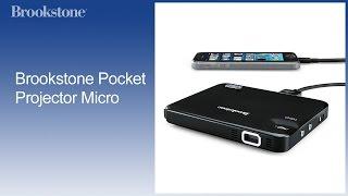 Brookstone Pocket Projector Micro