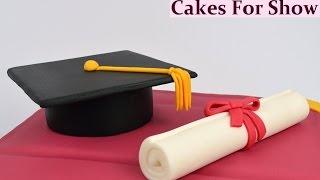 Making Graduation Cake Toppers