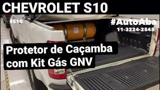 CHEVROLET S10 PICK-UP COM GNV Bora instalar o PROTETOR DE CAÇAMBA #AutoAba Acessórios