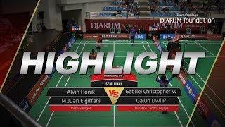 Alvin Honik/M Juan E(Victory Bogor) VS Gabriel C/Galuh Dwi Pa (Daihatsu Candra Wijaya)