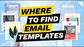 3 Places Where You Can Get eCommerce Email Templates