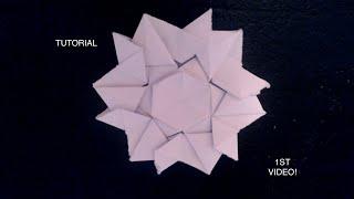 Origami Temple Of The Sun God Tessellation by Ilya Temnikov Tutorial.