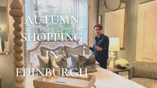 Fall Shopping In Edinburgh -  Exploring autumn trends in home styling, plus a delicious cake recipe!