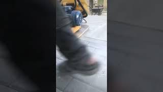 Тротуарна плитка, трамбовка