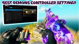 BEST CONTROLLER SETTINGS FOR DEMONS!!! (WARZONE)