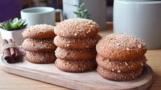 Very tasty and quick honey cookies with cinnamon!