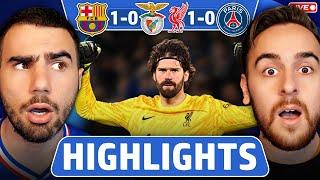 Liverpool STUN PSG, Bayern DESTROY Leverkusen & Barça STRUGGLE! | Stream Highlights