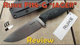 Review of the Ruike Knives F118-G  "JAGER"  Survival Knife