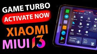 POCO, Xiaomi, Redmi New Update  GAME TURBO - NEW FEATURES MIUI 13