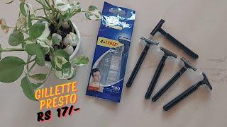 Gillette Presto Disposable Razor Review in Hindi | Gillette Presto Review | Gillette Razor Review