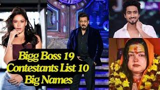 Bigg Boss 19 Contestants List 10 Big Names On Salman Khan's Show, Mamta Kulkarni To Ram Kapoor