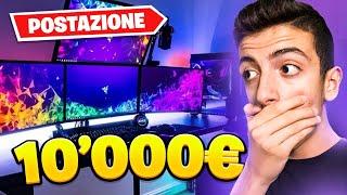 VI MOSTRO LA MIA POSTAZIONE da GAMING DA 10,000€  *ASSURDA*