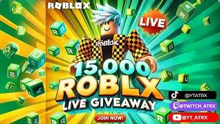 ATRX Returns After Years!  15,000 Robux Giveaway LIVE!