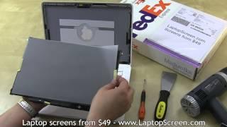 MacBook 13 screen replacement /  Installation guide [Apple MacBook 13 White Unibody LCD repair]